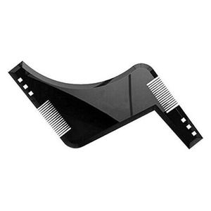  Double Sided Beard Template Comb - Black 