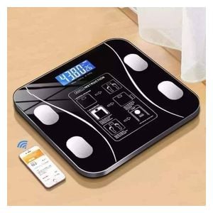  Smart Electronic Personal Scale - Black 
