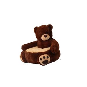  Bear Baby Sitting Training Sofa - 43x46x49cm - Brown 