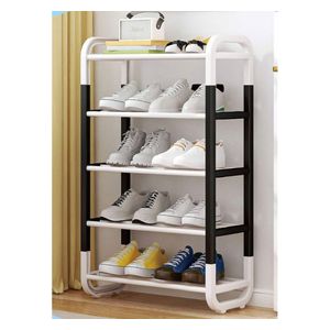 Shoe Rack with 5 Shelves for organizing shoes - Black