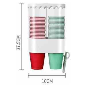  Mugs Holder, White - 37.5cm 