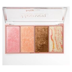  Juicy Beauty Heaven Highlighter Palette, Multicolor 