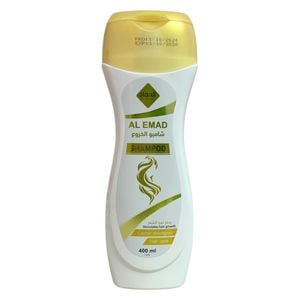  Emad Castor Oil Shampoo stimulates hair growth, prevents hair loss, and provides moisture. 400 ml 