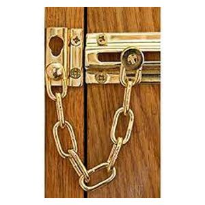  Yale YP1037-PB - Chain Door Lock - Gold 