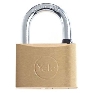  Yale 15-0110-7037-00-0211 - Hardened Steel Padlock - Gold 