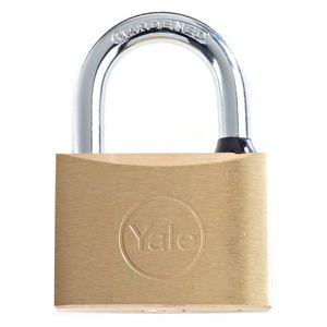  Yale15-0110-3016-32-0211 - Hardened Steel Padlock - Gold 