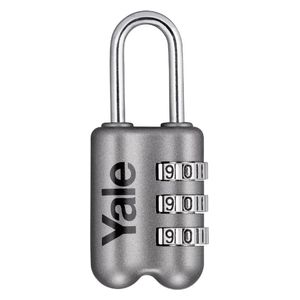  Yale yp2/23/128/1g - Combination Padlock - Gray 