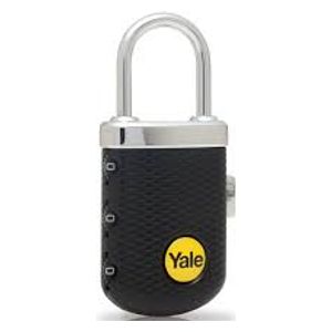  Yale YP3/31/123/1 - Combination Padlock - Black 