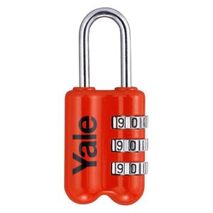  Yale yp2/23/128/1y - Combination Padlock - Yellow 