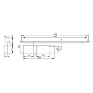  Yale 30-3700-0010-60-11 - Automatic Door Closer Machine 