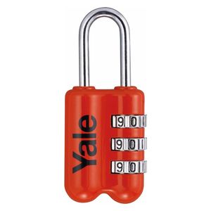  Yale YP2/23/128/1R - Combination Padlock - Red 