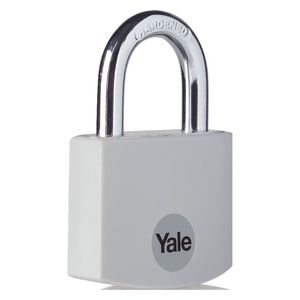  Yale ye3b/38/119/1/te - Hardened Aluminum Padlock - Gray 