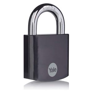  Yale Y300B/63/127/1 - Hardened Steel Padlock - Silver 