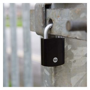  Yale Y300B/63/127/1 - Hardened Steel Padlock - Silver 
