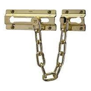  Yale YP1037-PB - Chain Door Lock - Gold 