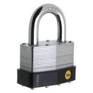  Yale Y125/60/133/1 - Hardened Iron Padlock - Silver 