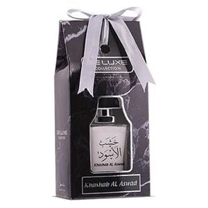  Hamidi Deluxe Collection Alkhashab Alaswad Water Perfume Spray, 50ml 