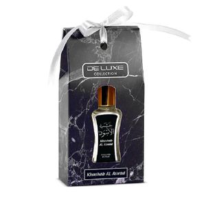 Khashab Al-Aswad Rollon by Hamidi for Men - Perfume Oil, 24ml