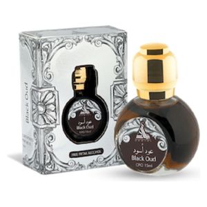  Black Oud by Hamidi for Unisex - Oil Perfume, 15ml 