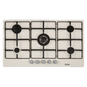  Haier HHB-G90C - 5 Burners - Built-In Gas Cooker - Cream 