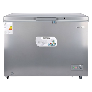 Green HC18DS - Chest Freezer - 18 ft - Silver