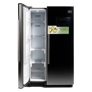 Green Refrigerator GRF-SBS28BG - French Door & Side By Side - 28 Ft -  Black