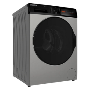  Green GWM-FL1412S - Front Loading Washing Machine - 12kg - Silver 