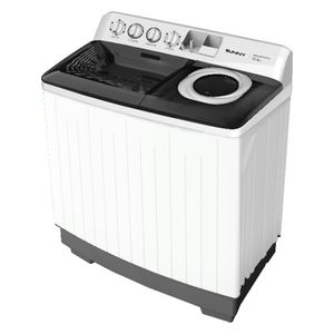 Sunny STG-120BK - Twin Tub Washing Machine - 12 KG -  White 