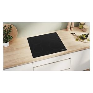  BOSCH PKE611BA2E - 4 Burners - Electric Cooker - Black 