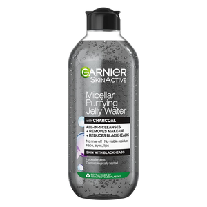 Garnier Micellar Purifying Jelly Water With Charcoal, 400 ml‏