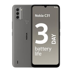  Nokia C31 - Dual SIM - 128/4GB - Charcoal 