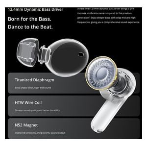  Realme Buds T300 - Bluetooth Headphone In Ear - Black 