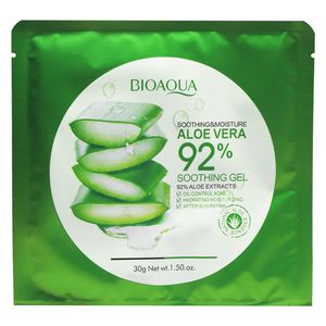  BIOAQUA Aloe Vera Soothing Moisturizing Gel Mask, 30G 