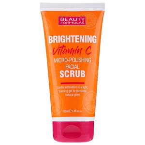  Beauty Formulas Brightening Vitamin C Micro-Polishing Facial Scrub, 150ml 
