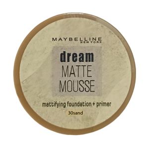  Maybelline Dream Matte Mousse Foundation, 30- Sand 