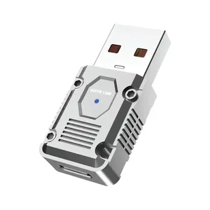  Green Lion OTG - Adapter USB-A to USB-C - 120W - Silver 