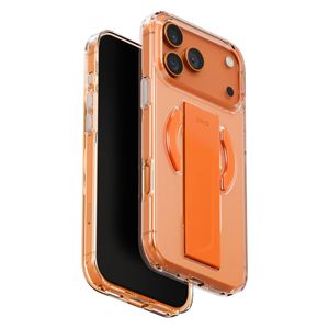  غطاء جوال لجهاز ايفون 17 برو ماكس من يو ان اي كيو - برتقالي 