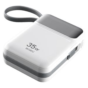 WiWU - Power Bank - dual battery - 11000mAh - White