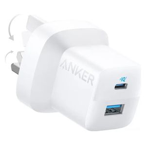  انكر 323 باوربوورت 33 واط USB-C – شاحن – أبيض 