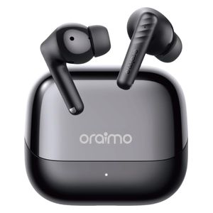 سماعة داخل الاذن أوريمو - لاسلكية - بلوتوث 5.4 - إلغاء ضوضاء نشط (ANC) - صوت مكاني 360 - بطارية 30 ساعة - أسود 