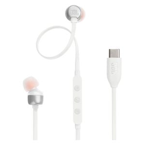 سماعات أذن داخل الأذن JBL TUNE 310C USB - أبيض