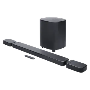  JBL Soundbar - Detachable Wireless Speakers, MultiBeam™ 3.0 Technology - Black 