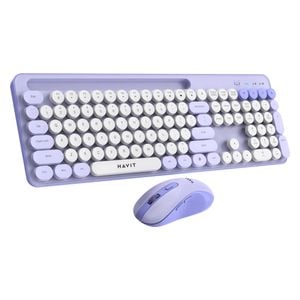 Havit HVKB-KB832GCM-PW - Wireless Keyboard & Mouse Combo - Purple