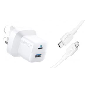 Anker B2331K21 - Wall Charger & Cable USB-C To Lightning - 33W - 0.9 m - White