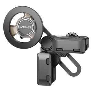 Acefast Car Mount Magnetic Holder - Strong magnets - Widely compatible with most smartphones - Black