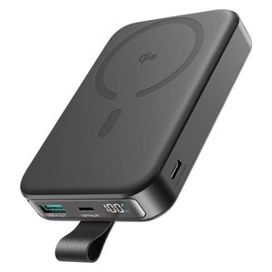 Joyroom JR-PBM11 Power Bank - 10000mAh Capacity - Qi2 Wireless Charging - Magnetic Mount - 22.5W Fast Charging - Built-in Stand