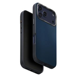  غطاء جوال لجهاز ايفون 17 برو ماكس من يو ان اي كيو - ازرق 