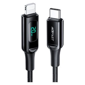  ACEFAST C6-01 - Cable USB-C to Lightning - 1.2 m - Black 