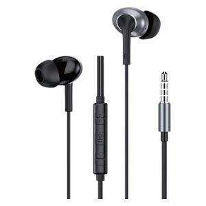  WiWU EB317 - Wired Headphone In Ear - 1.2m - Black 