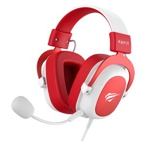 سماعات العاب هاڤت H2002d - سماعات غوص صوتية للألعاب - أبيض